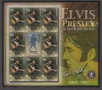 St Vincent Grenadines Bequia 322 Elvis Souvenir Sheet MNH VF