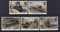 Great Britain 1093-1097 Trains MNH VF