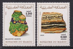 Morocco 477-478 Minerals MNH VF