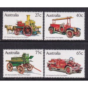 Australia 857-860 Fire Engines MNH VF