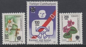 Turkey 2465-2467 MNH VF