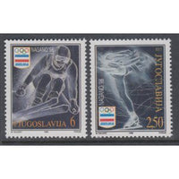 Yugoslavia 2400-2401 Winter Olympics MNH VF