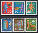 Germany 1022-1027 MNH VF