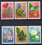 Yugoslavia 1056-1061 Flowers MNH VF