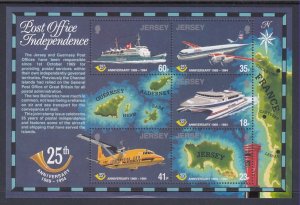 Jersey 689a Souvenir Sheet MNH VF