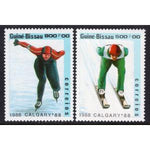 Guinea Bissau 709-710 Winter Olympics MNH VF