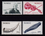 Norway 734-737 Music MNH VF