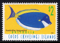 Cocos Keeling Islands 315 Fish MNH VF