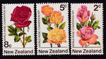 New Zealand 484-486 Roses MNH VF