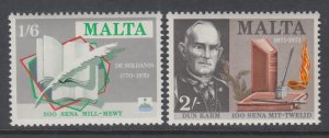 Malta 423-424 MNH VF