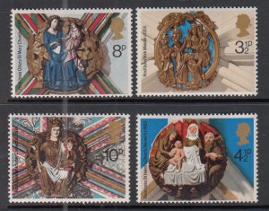 Great Britain 732-735 Christmas MNH VF