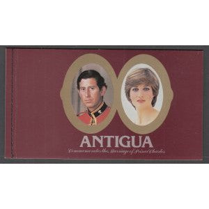 Antigua 627 Royal Wedding Booklet MNH VF