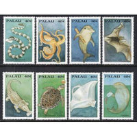 Palau 335a-335h Marine Life Singles MNH VF