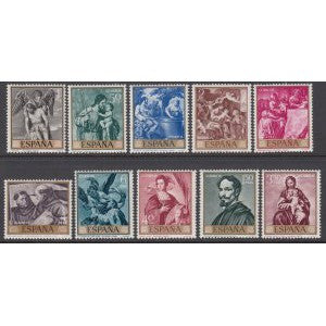 Spain 1556-1565 Paintings MNH VF