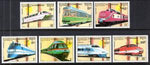 Cambodia 929-935 Trains MNH VF