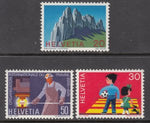 Switzerland 507-509 MNH VF