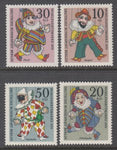 Germany Berlin 9NB74-9NB77 Puppets MNH VF