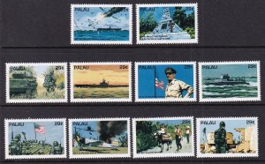 Palau 325a-325j Singles MNH VF