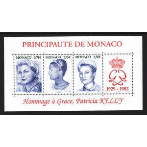 Monaco 2349 Princess Grace Souvenir Sheet MNH VF