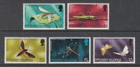 Pitcairn Islands 151-155 Moths MNH VF