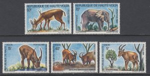 Burkina Faso 577-581 Animals MNH VF