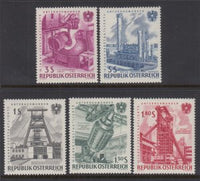 Austria 668-672 MNH VF