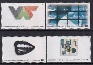 Germany 1971a-1971d Singles MNH VF