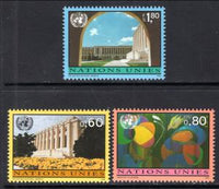 UN Geneva 255-257 MNH VF