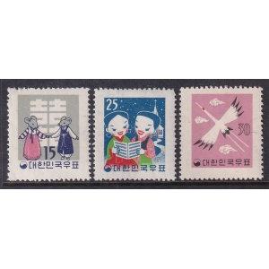 South Korea 298-300 MNH VF