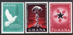 Ghana 115-117 MNH VF