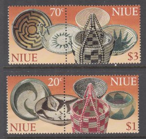 Niue 738-739 MNH VF