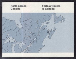 Canada 1059a Forts Booklet MNH VF