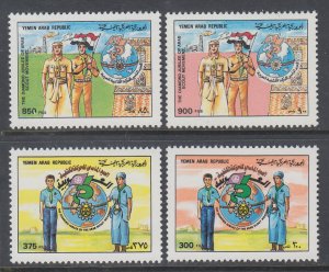 Yemen 512-515 MNH VF