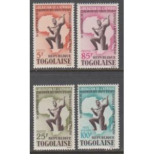 Togo 483-485,C42 MNH VF