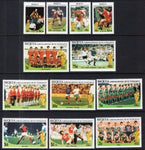 St Vincent Grenadines Bequia 218-229 Soccer MNH VF