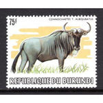 Burundi 600 Wildebeast MNH VF