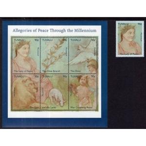 Tuvalu 813-814 MNH VF