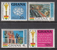 Ghana 398-401 MNH VF