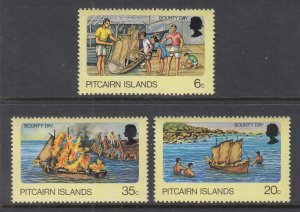 Pitcairn Islands 174-176 MNH VF