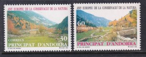 Andorra Spanish 232-233 MNH VF