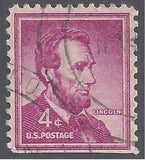 United States of America 1958 Abraham Lincoln (1809-1865), 16th President of the U.S.A.