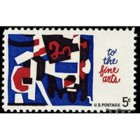 United States of America 1964 Abstract Design by Stuart Davis