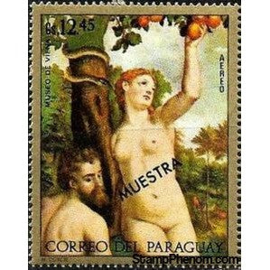 Paraguay 1972 Adam and Eve, Coxcie