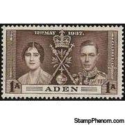 Aden 1937 Coronation Issue-Stamps-Aden-Mint-StampPhenom
