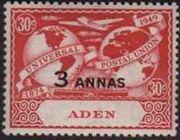 Aden 1949 UPU Issues-Stamps-Aden-Mint-StampPhenom