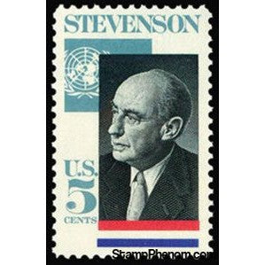 United States of America 1965 Adlai E. Stevenson (1900-1965) Ambassador to the UN