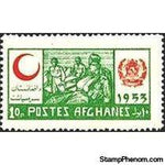 Afghanistan 1953 Obligatory Tax - Red Crescent Day-Stamps-Afghanistan-StampPhenom