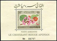 Afghanistan 1962 Afghan Red Crescent Society - Fruits and Blossoms-Stamps-Afghanistan-StampPhenom