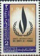 Afghanistan 1968 United Nations Day and Human Rights Year-Stamps-Afghanistan-StampPhenom