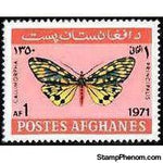 Afghanistan 1971 Butterflies and Moths-Stamps-Afghanistan-StampPhenom